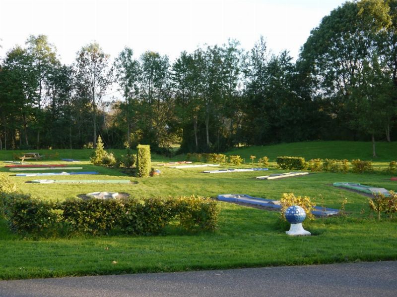 Minigolfplatz im Bungalowpark Het Hart van Drenthe