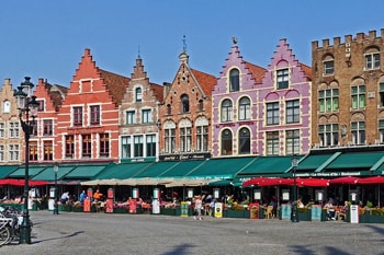 Marktplatz in Brügge