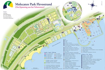 Molecaten Park Flevostrand Parkplan