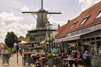 Windmühle in Sluis