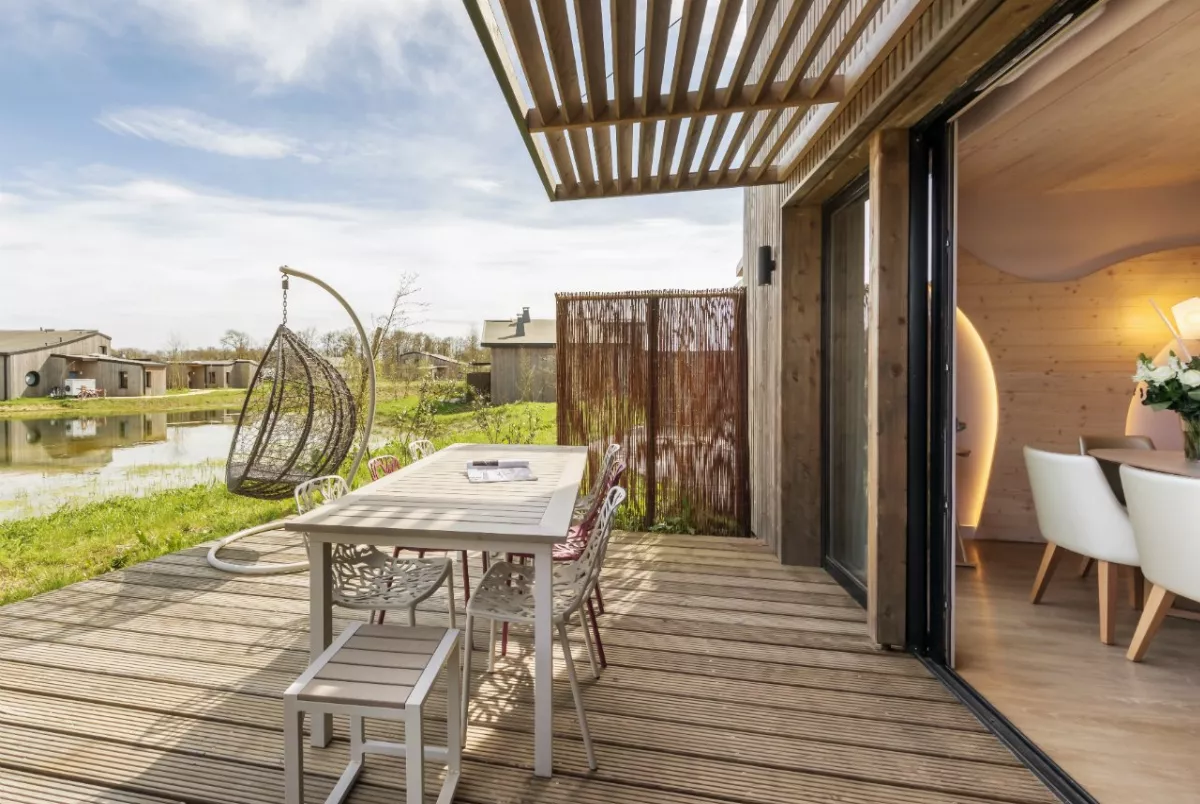 VIP Ferienhaus mit gemütlicher Terrasse