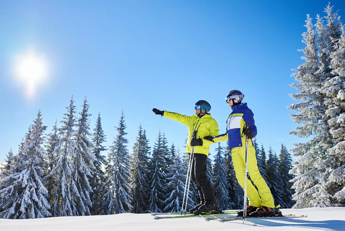 Skiurlaub und Wintersport
